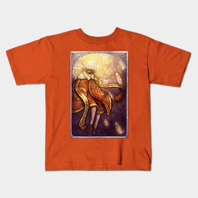 Light Kids T-Shirt by olgaandart